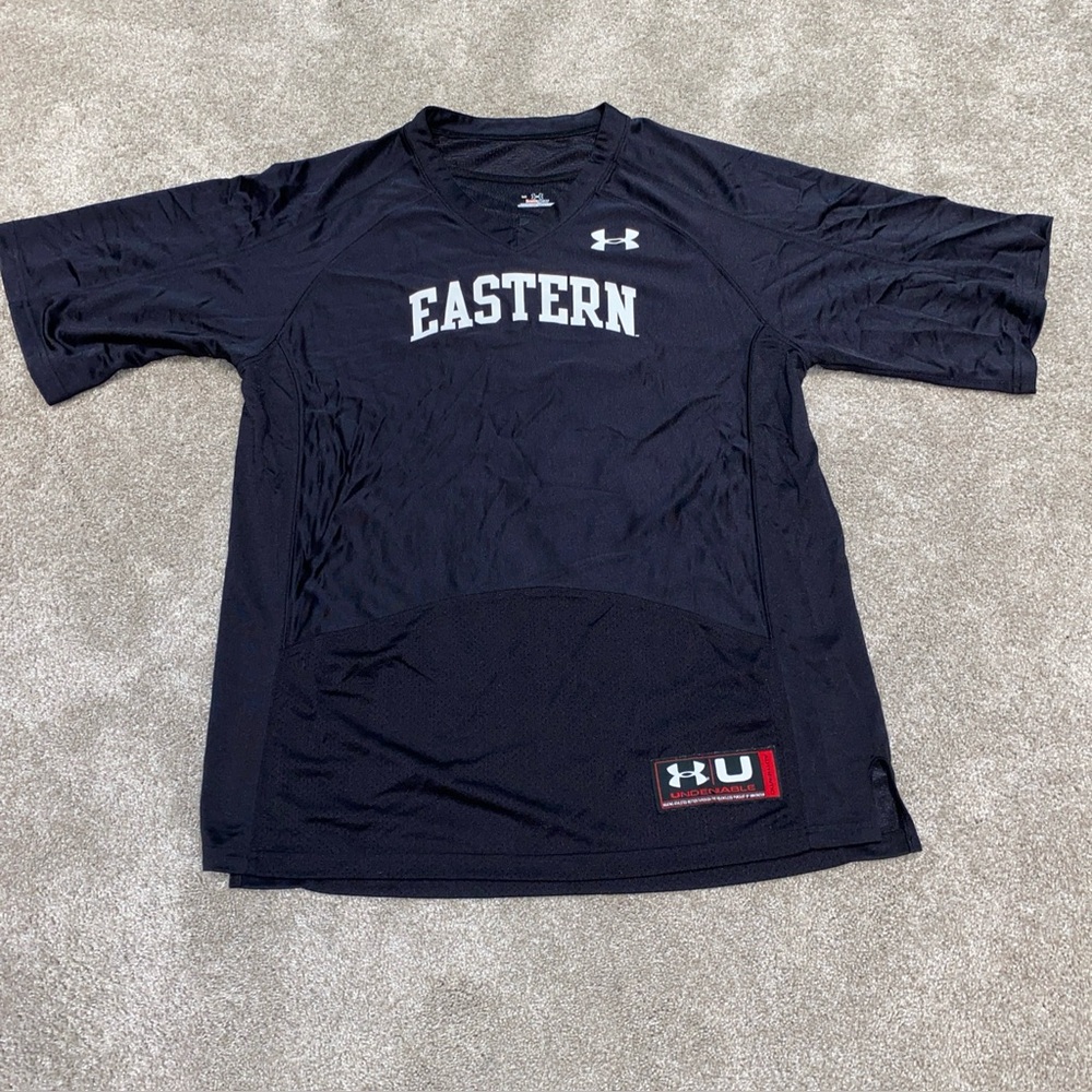 Eastern Washington Eagles Black Under Armour Football Jersey Size L